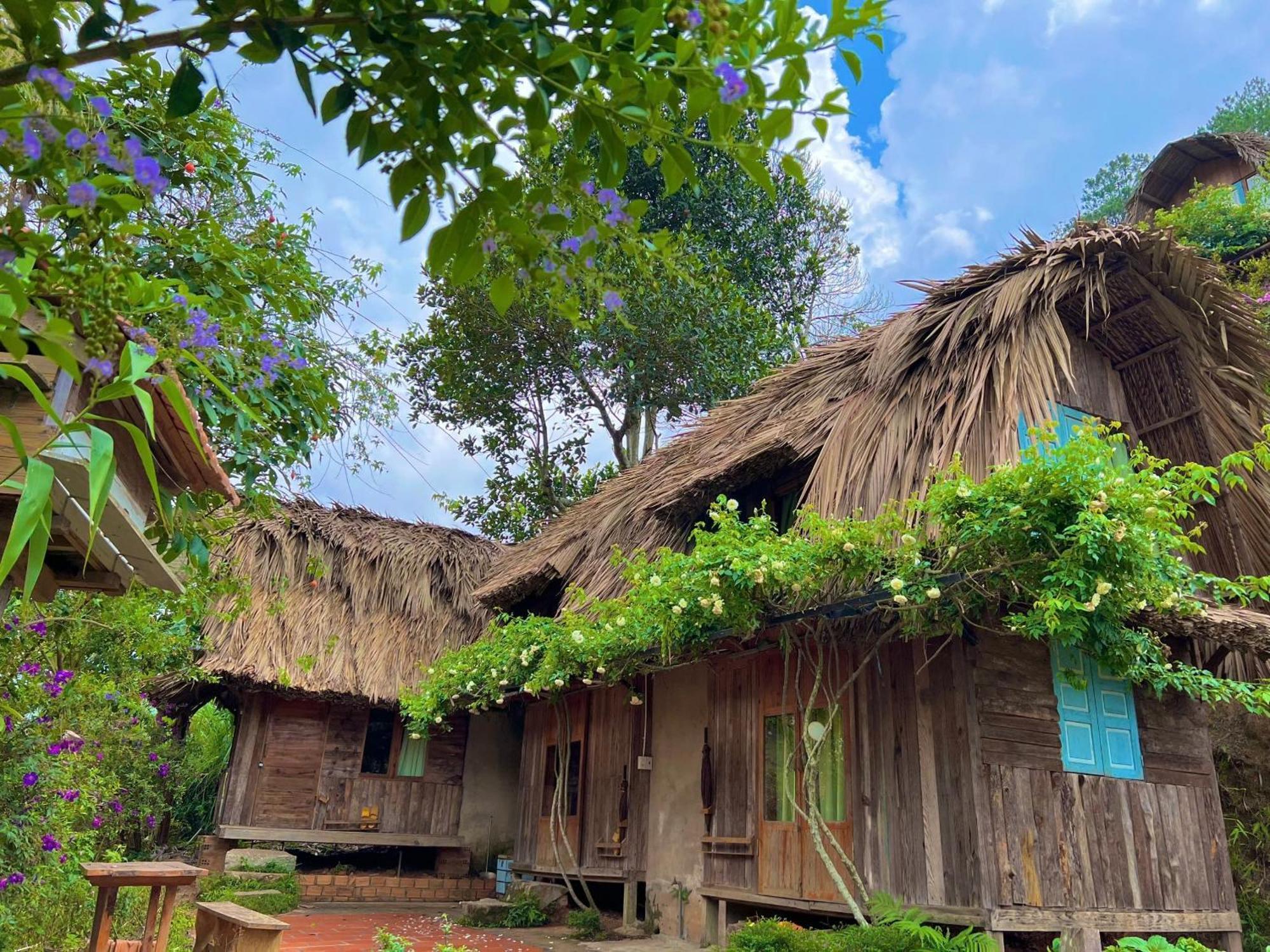 Vuon Nha Cui Homestay Dalat Bagian luar foto