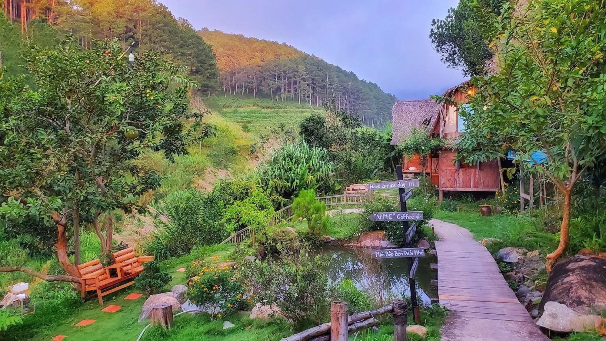 Vuon Nha Cui Homestay Dalat Bagian luar foto