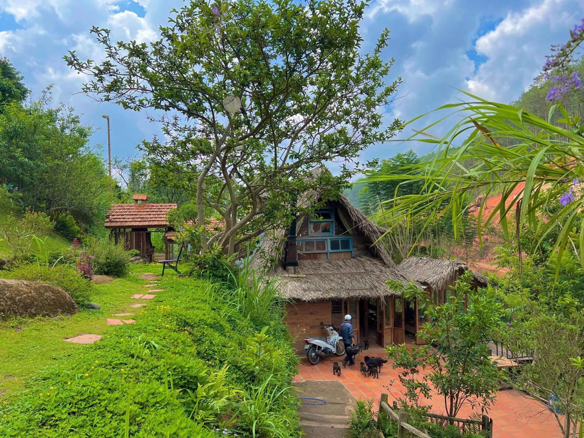 Vuon Nha Cui Homestay Dalat Bagian luar foto